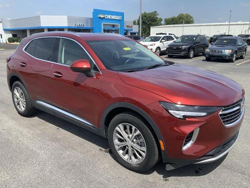 Cinnabar Metallic 2023 Buick Envision Preferred FWD