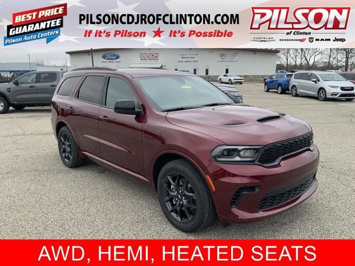 Octane Red Pearlcoat 2026 Dodge Durango GT HEMI V8 AWD