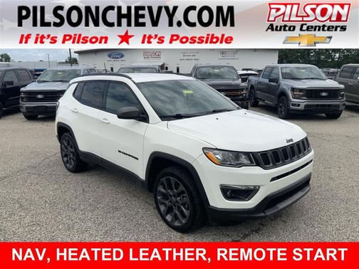 White Clearcoat 2021 Jeep Compass 80th Special Edition