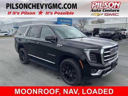 Onyx Black 2025 GMC Yukon 4WD Elevation