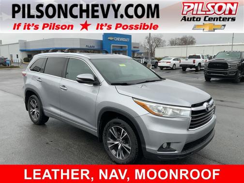 Silver Sky Metallic 2016 Toyota Highlander XLE