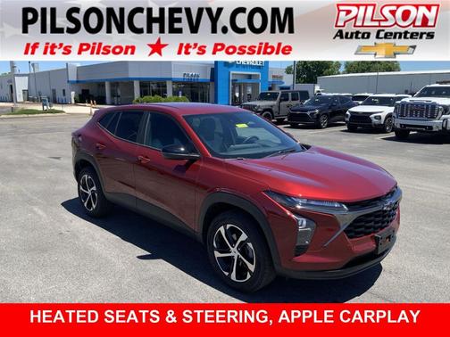 Crimson Metallic 2025 Chevrolet Trax FWD 1RS