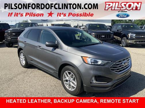 Carbonized Gray Metallic 2021 Ford Edge SEL