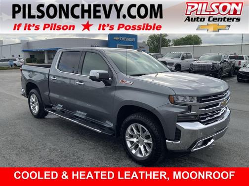 Satin Steel Metallic 2021 Chevrolet Silverado 1500 LTZ