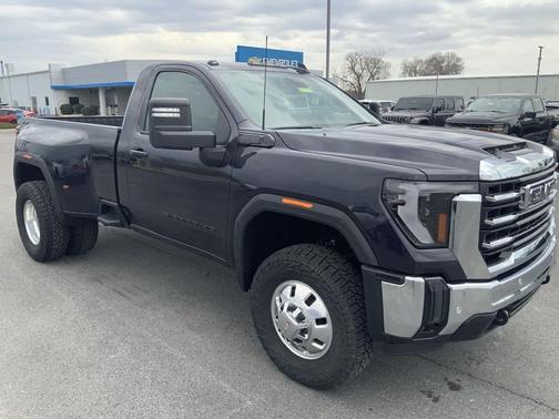 Titanium Rush Metallic 2026 GMC Sierra 3500 SLE