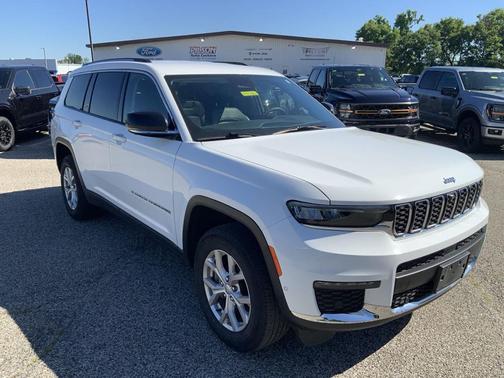 Bright White Clearcoat 2023 Jeep Grand Cherokee L Limited