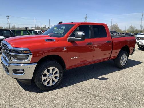 Flame Red Clearcoat 2026 RAM 2500 Big Horn Crew Cab 4x4 6'4' Box