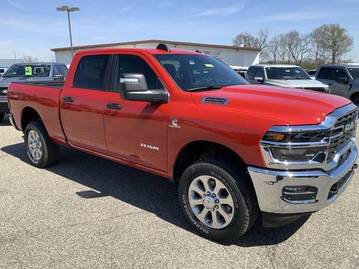 Flame Red Clearcoat 2026 RAM 2500 Big Horn Crew Cab 4x4 6'4' Box