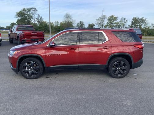 Cajun Red Tintcoat 2018 Chevrolet Traverse LT Leather