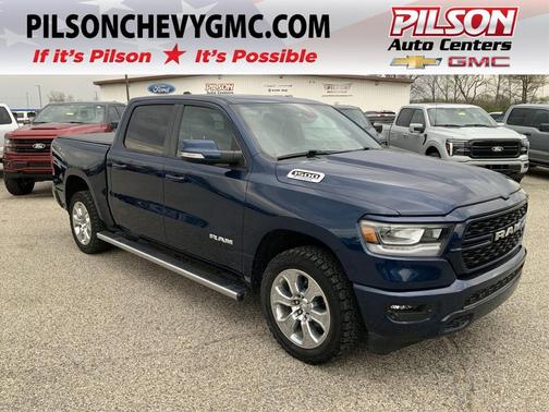 Patriot Blue Pearlcoat 2022 RAM 1500 Big Horn/Lone Star