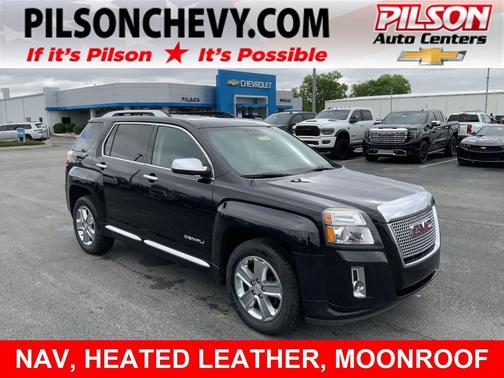 Carbon Black Metallic 2014 GMC Terrain Denali