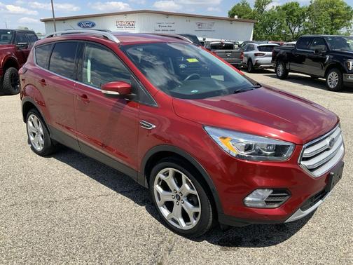 Ruby Red Metallic Tinted Clearcoat 2019 Ford Escape Titanium