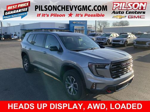 Sterling Metallic 2026 GMC Acadia AT4 AWD