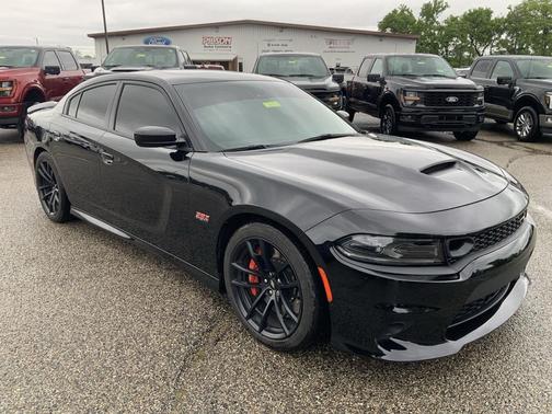 Pitch Black Clearcoat 2023 Dodge Charger Scat Pack