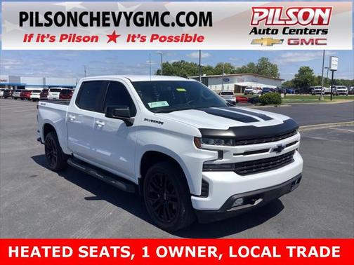 Summit White 2021 Chevrolet Silverado 1500 RST