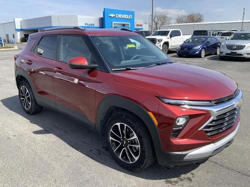 Crimson Metallic 2025 Chevrolet Trailblazer LT