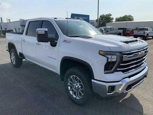 Summit White 2026 Chevrolet Silverado 3500 LTZ