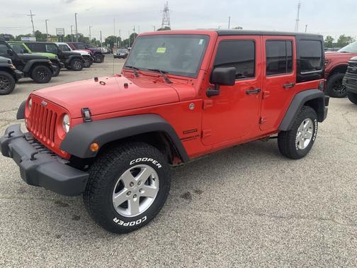 Firecracker Red Clear Coat 2015 Jeep Wrangler Unlimited Sport