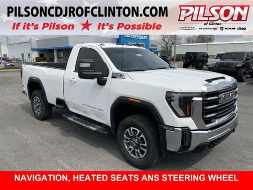 WHITE 2025 GMC Sierra 2500 Base
