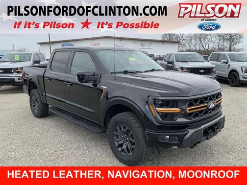 Agate Black 2025 Ford F-150 Tremor