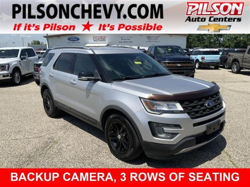 Ingot Silver 2017 Ford Explorer XLT
