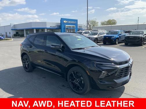 Black 2026 Chevrolet Blazer RS