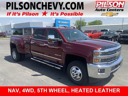 Butte Red Metallic 2016 Chevrolet Silverado 3500 LTZ