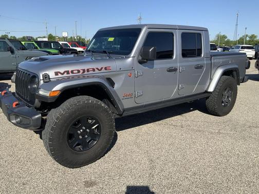 Billet Silver Metallic Clearcoat 2021 Jeep Gladiator Mojave 4x4