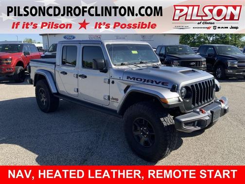 Billet Silver Metallic Clearcoat 2021 Jeep Gladiator Mojave 4x4