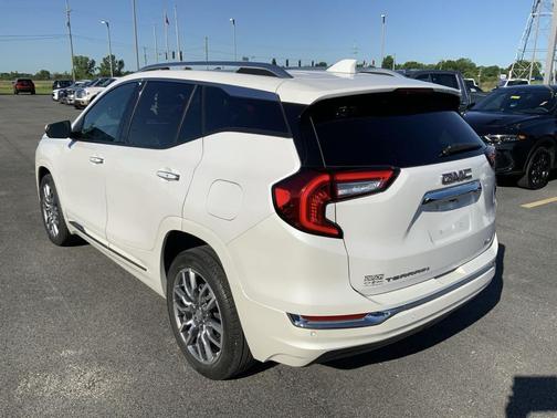 White Frost Tricoat 2024 GMC Terrain Denali
