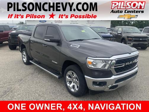 Granite Crystal Metallic Clearcoat 2022 RAM 1500 Big Horn/Lone Star