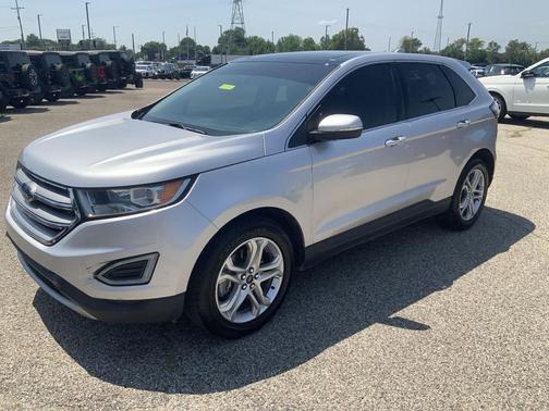 Ingot Silver 2017 Ford Edge Titanium