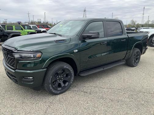 Serrano Green Metallic 2026 RAM 1500 Big Horn/Lone Star