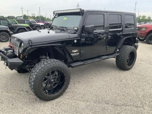 Black 2008 Jeep Wrangler Unlimited Sahara