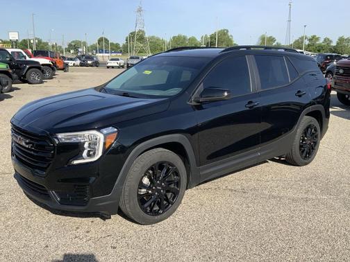 Ebony Twilight Metallic 2023 GMC Terrain SLE