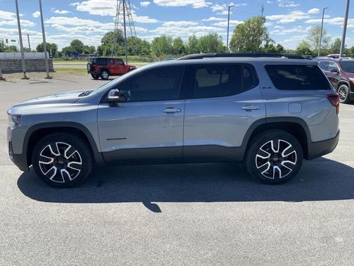Satin Steel Metallic 2021 GMC Acadia FWD SLE