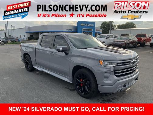 Slate Gray Metallic 2024 Chevrolet Silverado 1500 RST