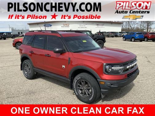 Rapid Red Metallic Tinted Clearcoat 2021 Ford Bronco Sport Big Bend