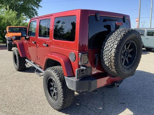 Deep Cherry Red Crystal Pearlcoat 2012 Jeep Wrangler Unlimited Altitude