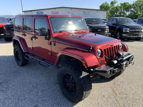 Deep Cherry Red Crystal Pearlcoat 2012 Jeep Wrangler Unlimited Altitude