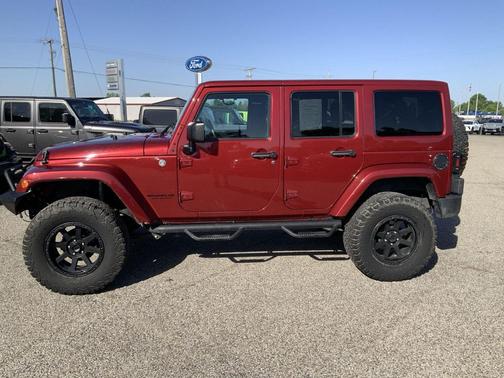 Deep Cherry Red Crystal Pearlcoat 2012 Jeep Wrangler Unlimited Altitude