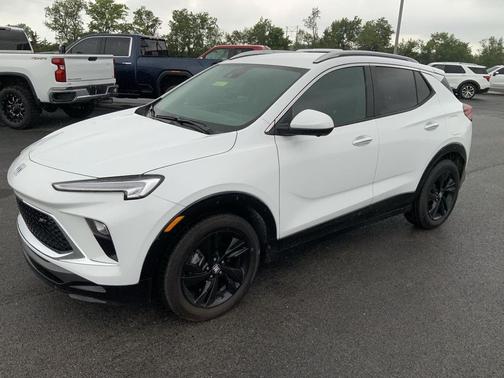Summit White 2024 Buick Encore GX Sport Touring