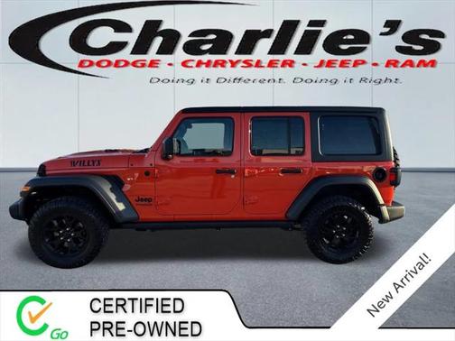 2020 Jeep Wrangler Unlimited Willys 4X4