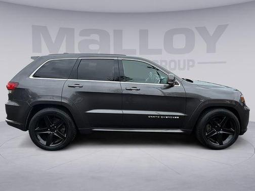Granite Crystal Clearcoat Metallic 2016 Jeep Grand Cherokee Overland