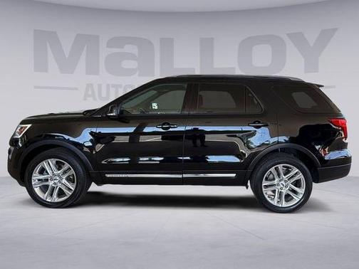 SHADOW BLACK 2017 Ford Explorer XLT