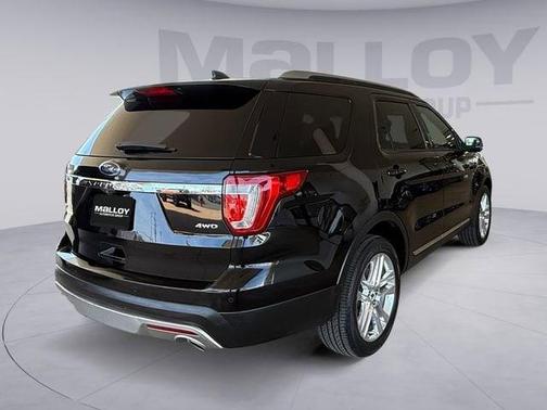 SHADOW BLACK 2017 Ford Explorer XLT