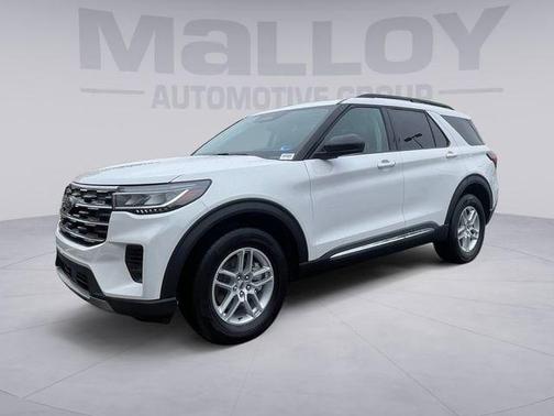 STAR WHITE MET TRI-COAT 2025 Ford Explorer ACTIVE