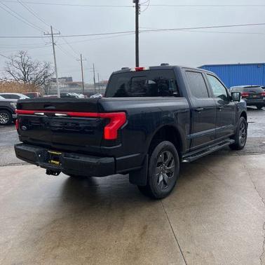 Antimatter Blue Metallic 2023 Ford F-150 Lightning LARIAT