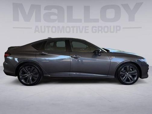 Gray 2023 Acura TLX A-SPEC