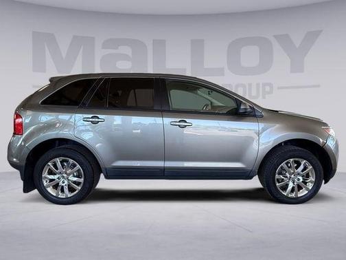Mineral Gray Metallic 2014 Ford Edge SEL